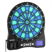Elektroninė smiginio lenta 45x39,7x2,6 cm LED apšvietimas plastikas