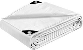 Brezentas, 140 g/m², 1,5 x 6 m., baltas