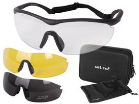 Taktiniai akiniai Keičiami Mil-Tec UV-400
