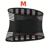 Juosmens sporto diržas su plieno plokšte, unisex. , M