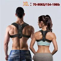 Unisex reguliuojamas laikysenos koreguotojas su petnešomis. , XL