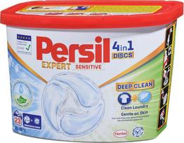 Skalbimo kapsulės Persil Expert Discs Sensitive, 23 kapsulės
