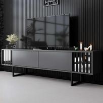 TV staliukas Chrome Line, juodas