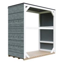 LP Smartside malkinė su dažų rinkiniu1,14m² - 75 x 153 x H159 cm - M980-1 - CAVERN STEEL