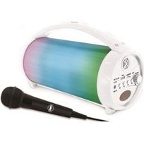 Multimedijos grotuvas FLASHBOOM Fully illuminated portable Bluetooth speaker with detachable wired microphone iParty - LEXIBOOK
