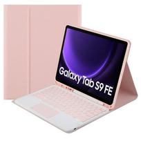 Dėklas su „bluetooth“ klaviatūra ir lietimėsu klavišai „galaxy Tab S9 Fe“