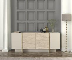 Komoda Veyron Travertine Sandstone, smėlio spalvos