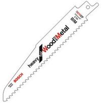 BOSCH S 610 VF Heavy for Wood and Metal pjūkleliai tiesiniam pjūklui 5 vnt.