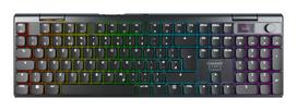 Cherry XTRFY MX 10.1 Wireless, Verkabelt & Kabellos, USB + RF Wireless + Bluetooth, Mechanischer Switch, QWERTY, RGB-LED, Schwarz