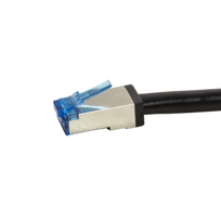 LogiLink CQ7023S Netzwerkkabel 0,5 m Cat6a S/FTP (S-STP) Schwarz (CQ7023S)