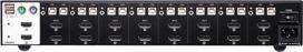 ATEN CS1148DP - PSS PP v3,0 Compliant - KVM-/Audio-Switch - 8 x KVM/Audio - 1 lokaler Benutzer - Desktop (CS1148DP-AT-G)