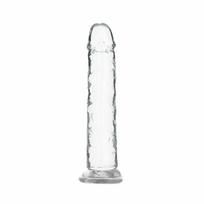 Vertical Addiction - Crystal Addiction Vertikalus dildo (be kamuoliukų) 18 cm