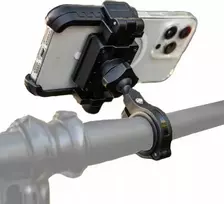 Fixed Bikee Plus | Universal holder | Hardened plastikas/Silicone pads | Juodas