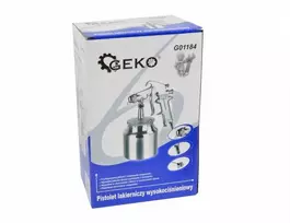 Geko Dažų purškimo pistoletas Eco su apatiniu bakeliu