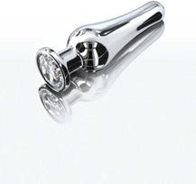ToyJoy Diamond Bum Bijou Small Sidabrinis Plug with Decorative Jewel 9.2cm