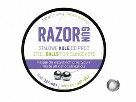 Slingshot RazorGun 7 mm timpos kamuoliukai, 100 vnt. (337-003)