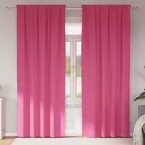 Užuolaidos su žiedais, blokuojančios šviesą 2 pcs