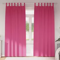 Užuolaidos su žiedais, blokuojančios šviesą 2 pcs