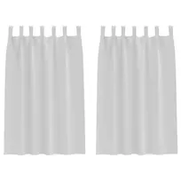 Užuolaidos su žiedais, blokuojančios šviesą 2 pcs