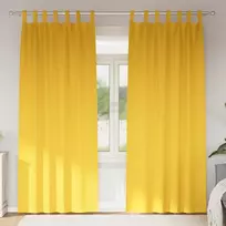 Užuolaidos su žiedais, blokuojančios šviesą 2 pcs