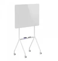 Mobili baltoji lenta „Ergo Office ER-306“, horizontali, balta, vienpusė, su lentyna, lentos matmenys 1190 x 790 mm
