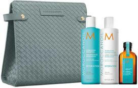 Set Moroccanoil: Hydration Paraben-Free Hair Conditioner Moisture And Shine, 250 ml + Hydration Paraben-Free Hair Šampūnas Moisture And Shine, 250 ml + Moroccanoil Hair Oil Treatment Revitalizing & Fortifying, 50 ml