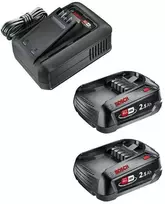 Įkroviklis Gardena Quick Charger AL 18V-44 P4A + 2x2.5Ah battery +DOVANA Gardena akumuliatorius
