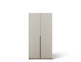 Spinta ADRK Bergma II, balta sp./juoda sp., 58 cm x 100 cm x 204 cm
