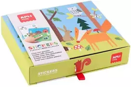 Dėlionė Apli Kids Lipdukų žaidimas „Forest“