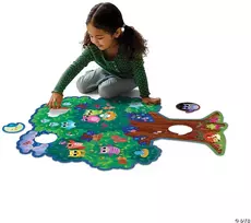 Grindų dėlionė „Hoot Owl Hoot Floor Puzzle“
