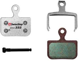 SWISSSTOP diskinių stabdžių kaladėlės: Disc 35 E, SRAM Raudona eTap AXS (2 kartos dviejų dalių suportas), Force eTap AXS, Level Ultimate, Level TLM B1 (2020+), Organic