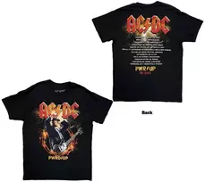 Rock Marškinėliai AC/DC Angus Horns EU Tour '25, Dydis: XXL