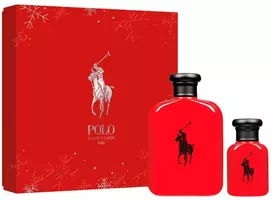 Set Ralph Lauren: Polo Raudona, Eau De Toilette, For Men, 125 ml + Polo Raudona, Eau De Toilette, For Men, 15 ml *Miniature