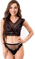 Livco Corsetti Sets Livco Corsetti Fashion Elin LC 20212 Juodas Bra & Thong Set S/M