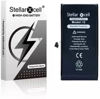 Akumuliatorius StellarXcell Diagnostic Apple iPhone 13 3227mAh (Standart Capacity + HQ Copy BMS)