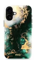 Dėklas MIO Žalias Marble Magsafe Compatible for iPhone 16 Plus