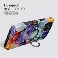 Dėklas MIO Flowers Magsafe Case Compatible Ring Holder