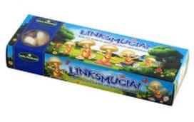 Sausainiai LINKSMUČIAI, balto šokolado, CIENOB4779036940289