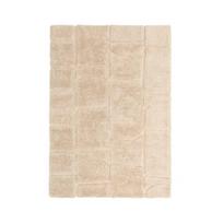 Rankų darbo kreminės spalvos iš vilnos kilimas 200x300 cm Nak – Kave Home