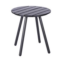 Pilkas sodo stalas Bonami Essentials Lounge, ø 51 cm