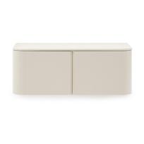 Smėlio spalvos pakabinama spintelė po kriaukle 90x35 cm Salaya – Kave Home