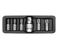 YATO SPLINE antgaliai 6 vnt. 0414 M5 – M12 + ADAPTERIS.