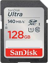 SANDISK SD Card 128GB, SDXC, UHS-I, 140MB/sec