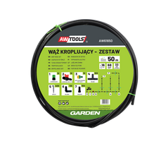 AWTOOLS LAŠELINIO LAISTYMO ŽARNA RINKINYS 50m 68 ELEM.