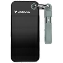 Verbatim External Drive Pocket SSD 512GB - keychain with USB-C 3.2 gen.2 cable black-grey 32282