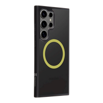 Tactical MagForce Hyperstealth 2.0 Cover for Samsung Galaxy S24 Ultra / black/yellow