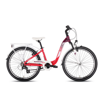 Children's bicycle TABOU Queen 24, pink-white