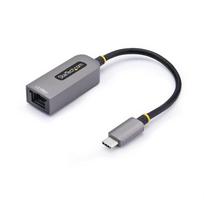 StarTech.com 2.5GbE USB-C to Ethernet Adapter, NBASE-T NIC, USB 3.0 Type-C 2.5/1G Multi-Speed Network, Thunderbolt Compatible, Windows  AND  Mac