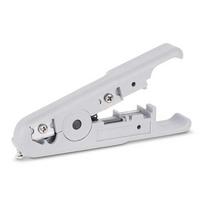 StarTech.com Network Cable Stripper and Cutter, Professional Wire Stripper for UTP/FTP/STP/Coax Cables, Rotary Wire Stripping and Cutting Tool