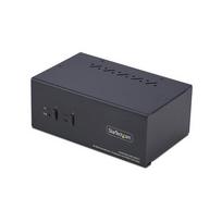 StarTech.com P2ADDH462-KVM-SWITCH KVM switch Black